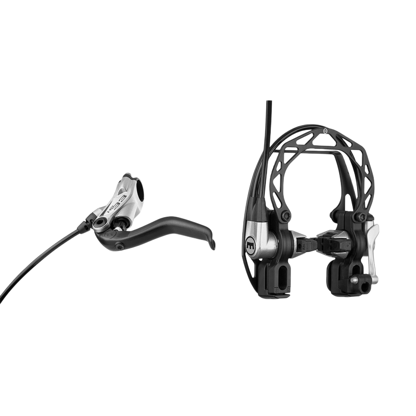 MAGURA frein à patins arrière HS33 argent hydraulique