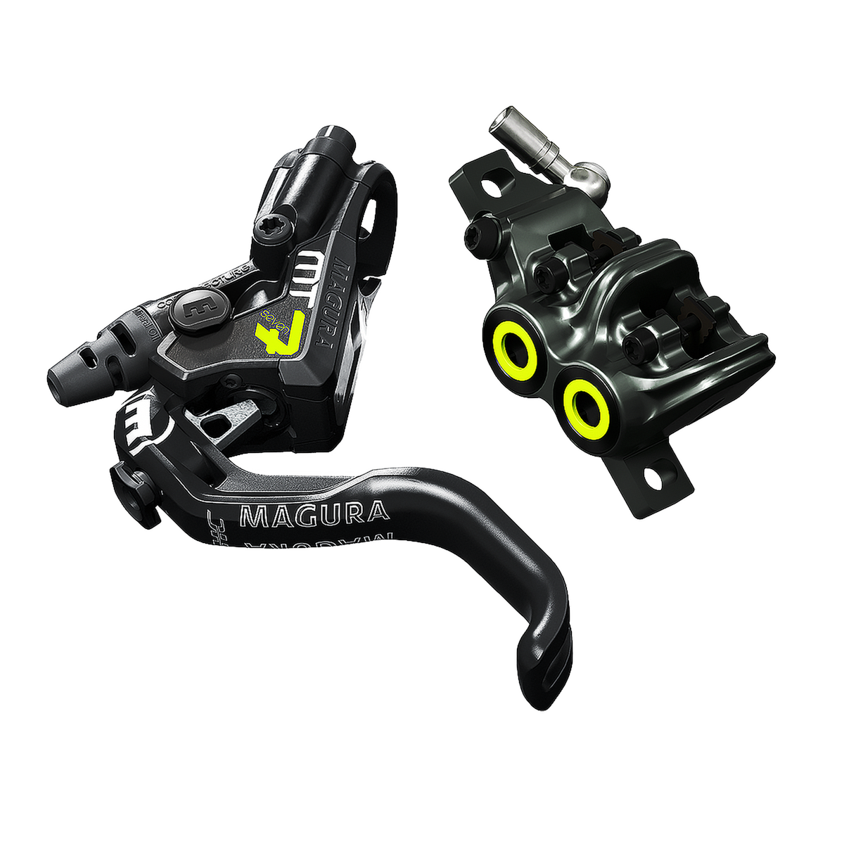 MAGURA frein arrière à disque MT7 pro 4 pistons hydraulique - levier 1 doigt