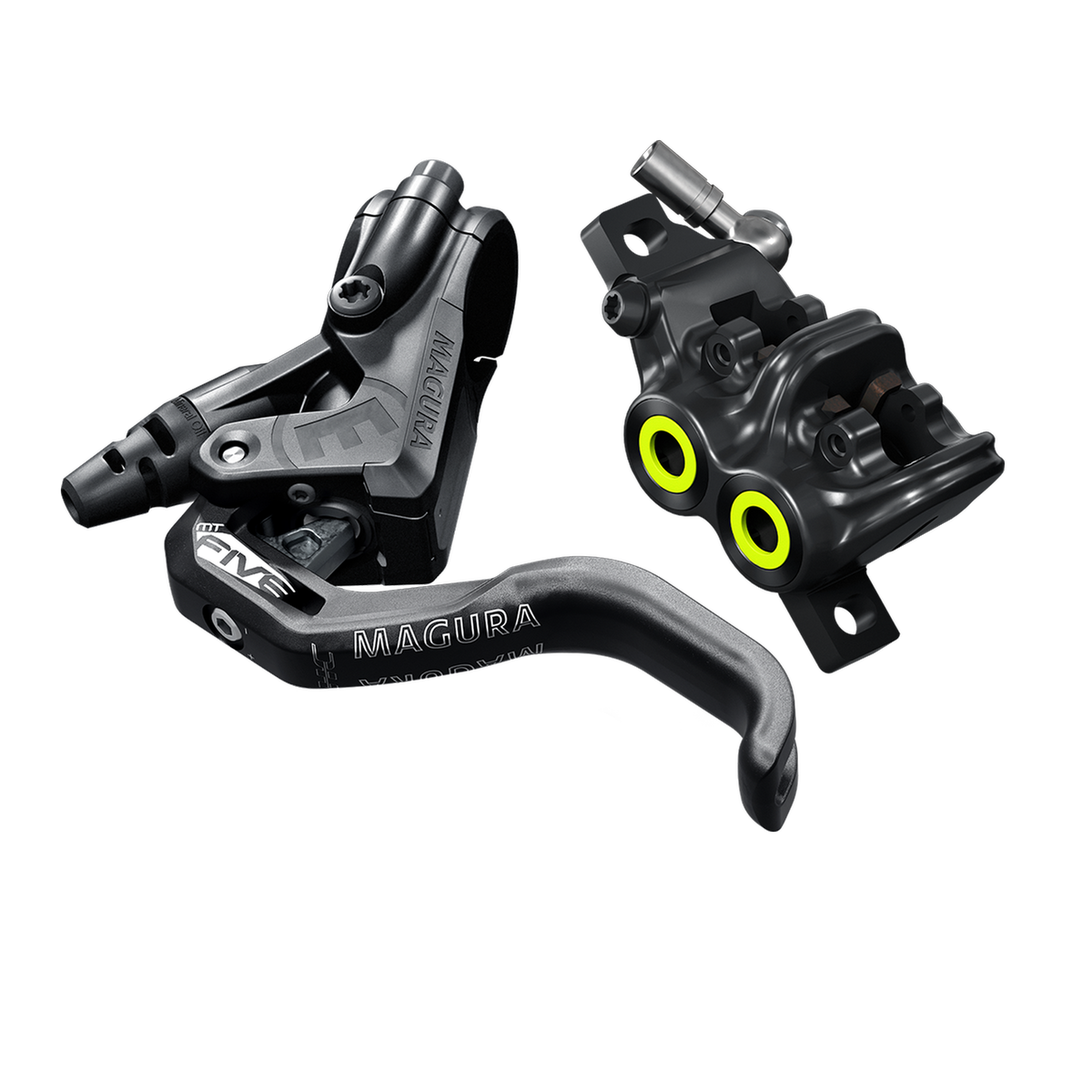 MAGURA frein arrière à disque MT5 PRO 4 pistons hydraulique - levier 1 doigt