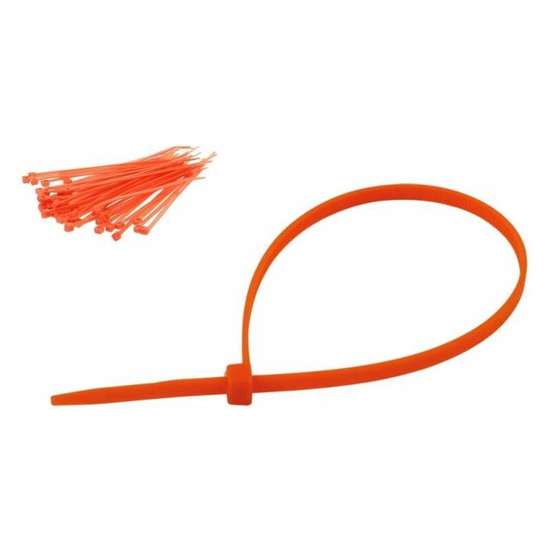 Lot de 4 colliers de serrage vélo – 10 cm