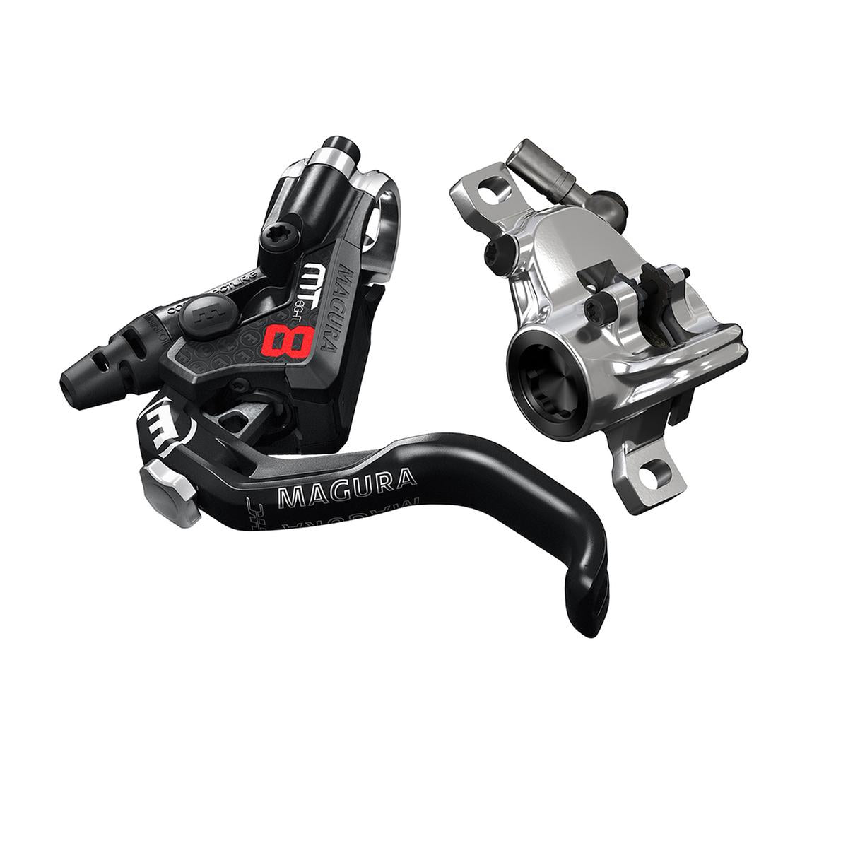 MAGURA frein arrière à disque MT8 PRO pistons hydraulique - levier 1 doigt