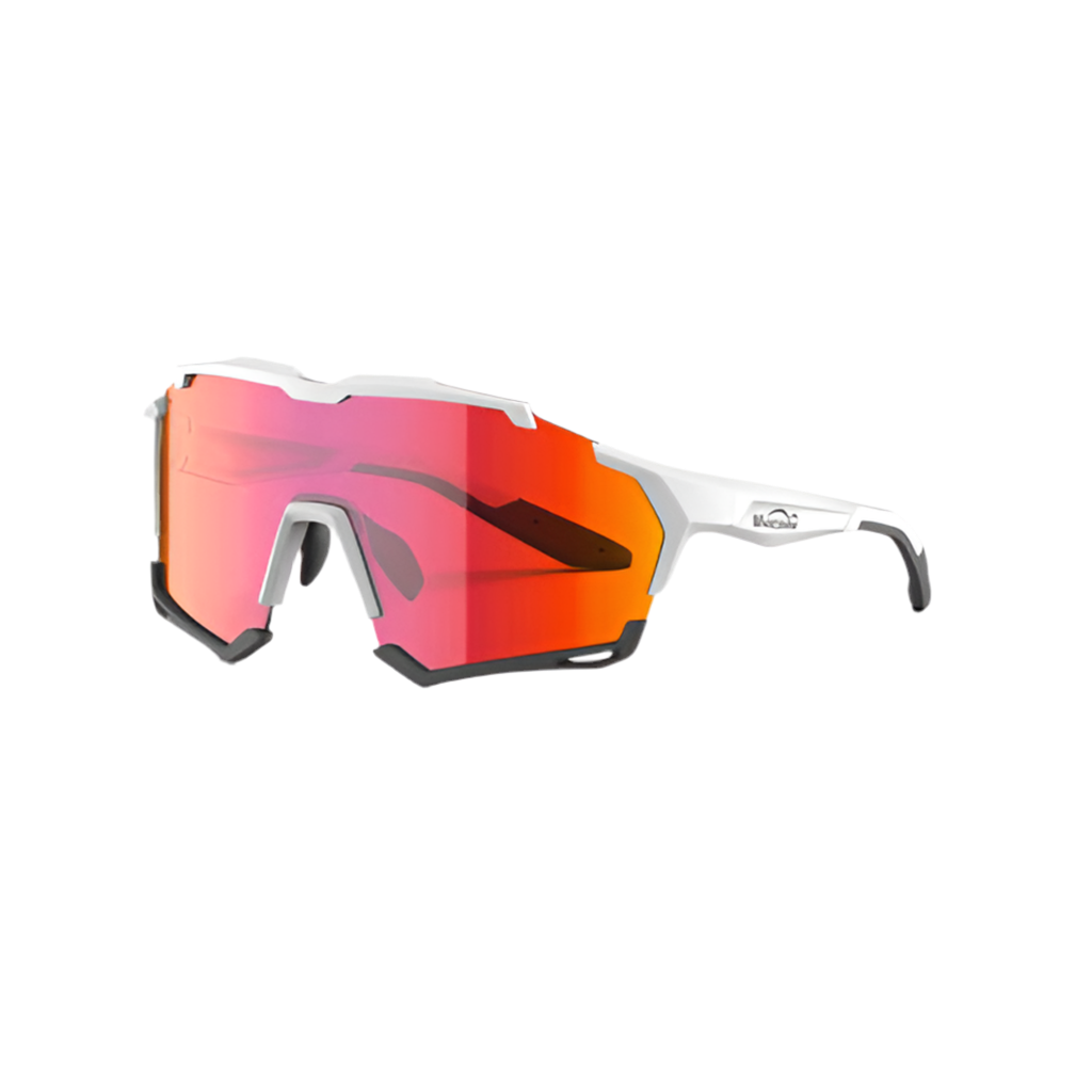Lunettes Versatiler Photochromatic VS002CB - blanc/noir - écran rouge miroir