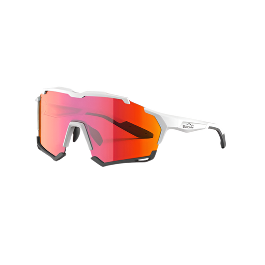 Lunettes Versatiler Photochromatic VS002CB - blanc/noir - écran rouge miroir