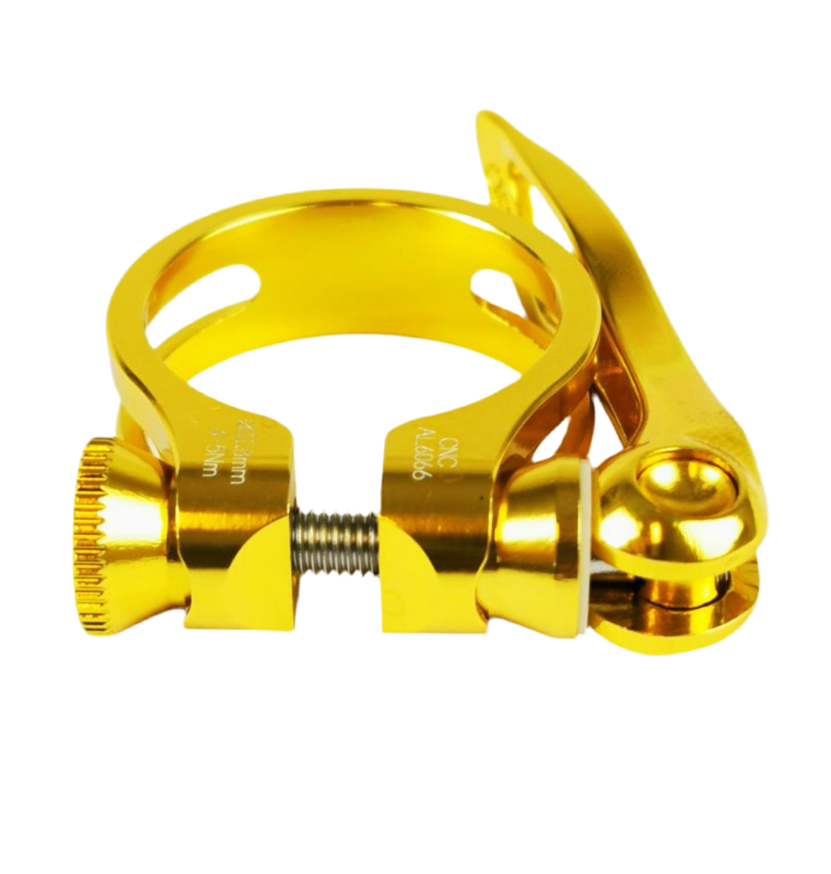 Collier de selle rapide ICE CLAMP Ø 31,8mm Gold