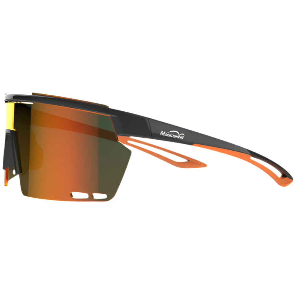Lunettes RL001 noir/orange - écran rouge