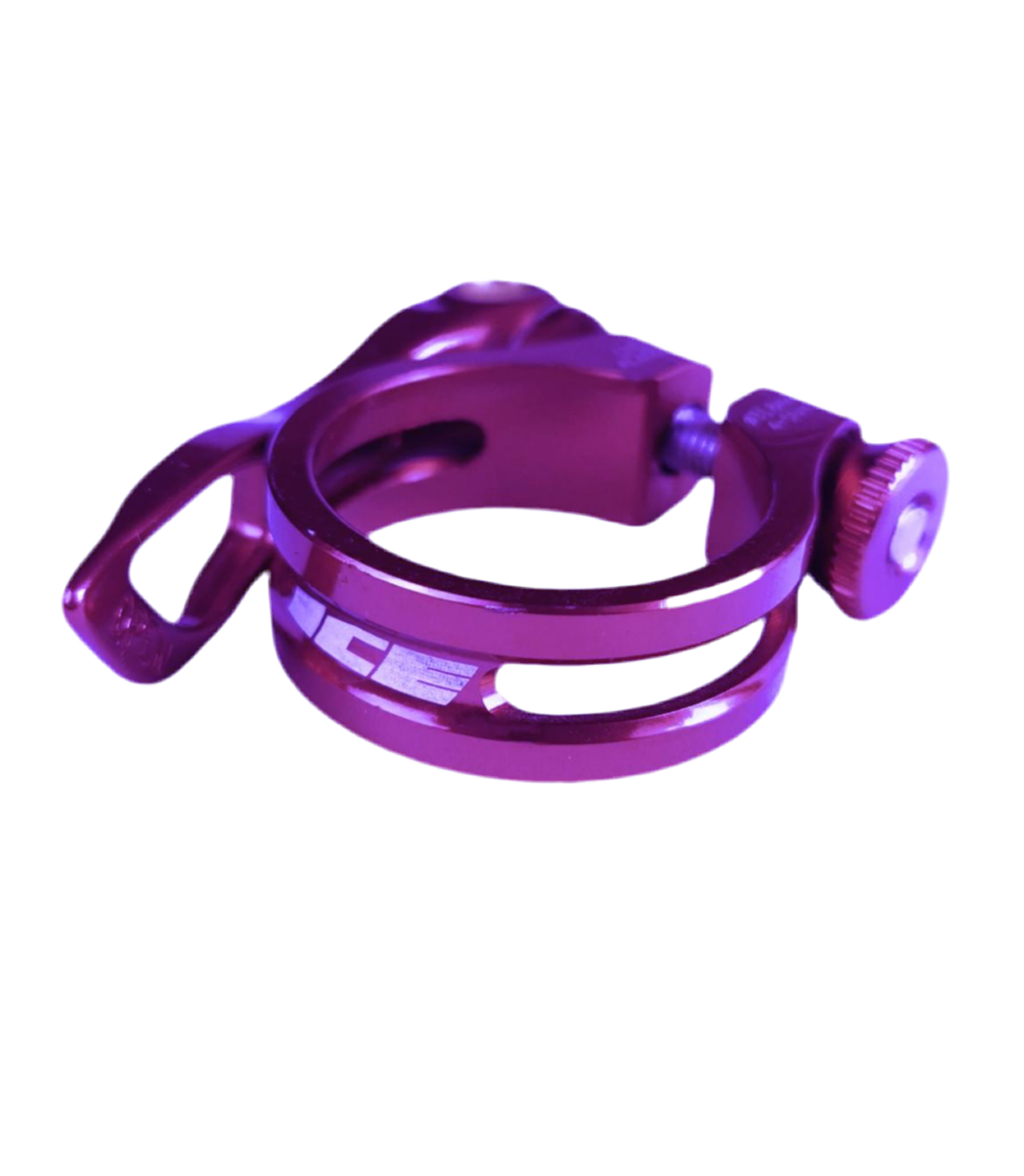 Collier de selle rapide ICE CLAMP Ø 31,8mm Violet