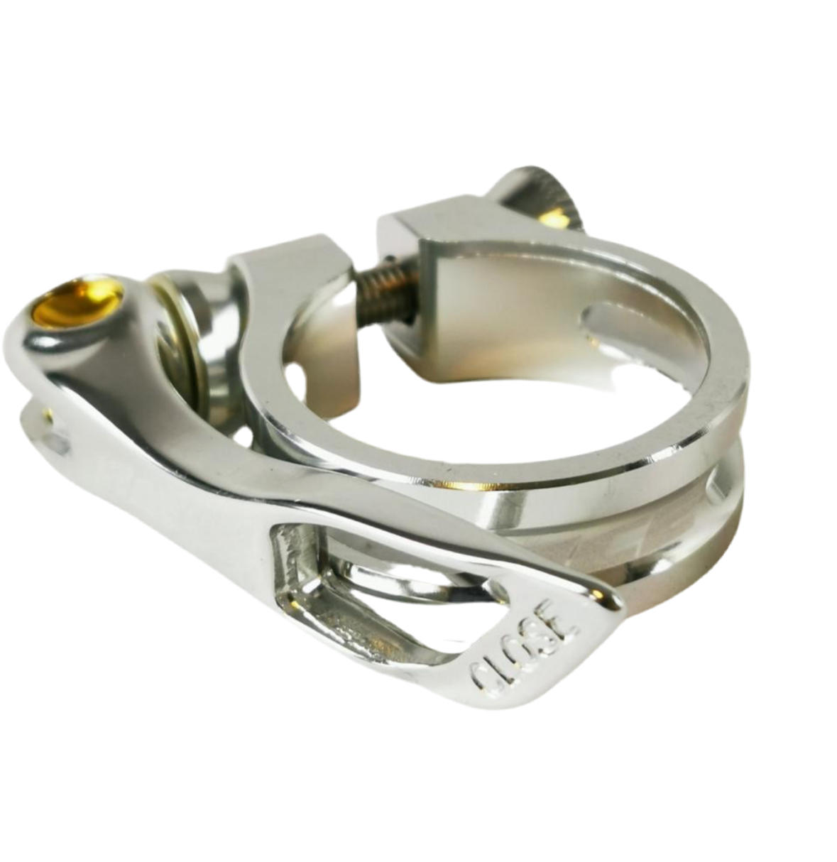 Collier de selle rapide ICE CLAMP Ø 31,8mm Silver