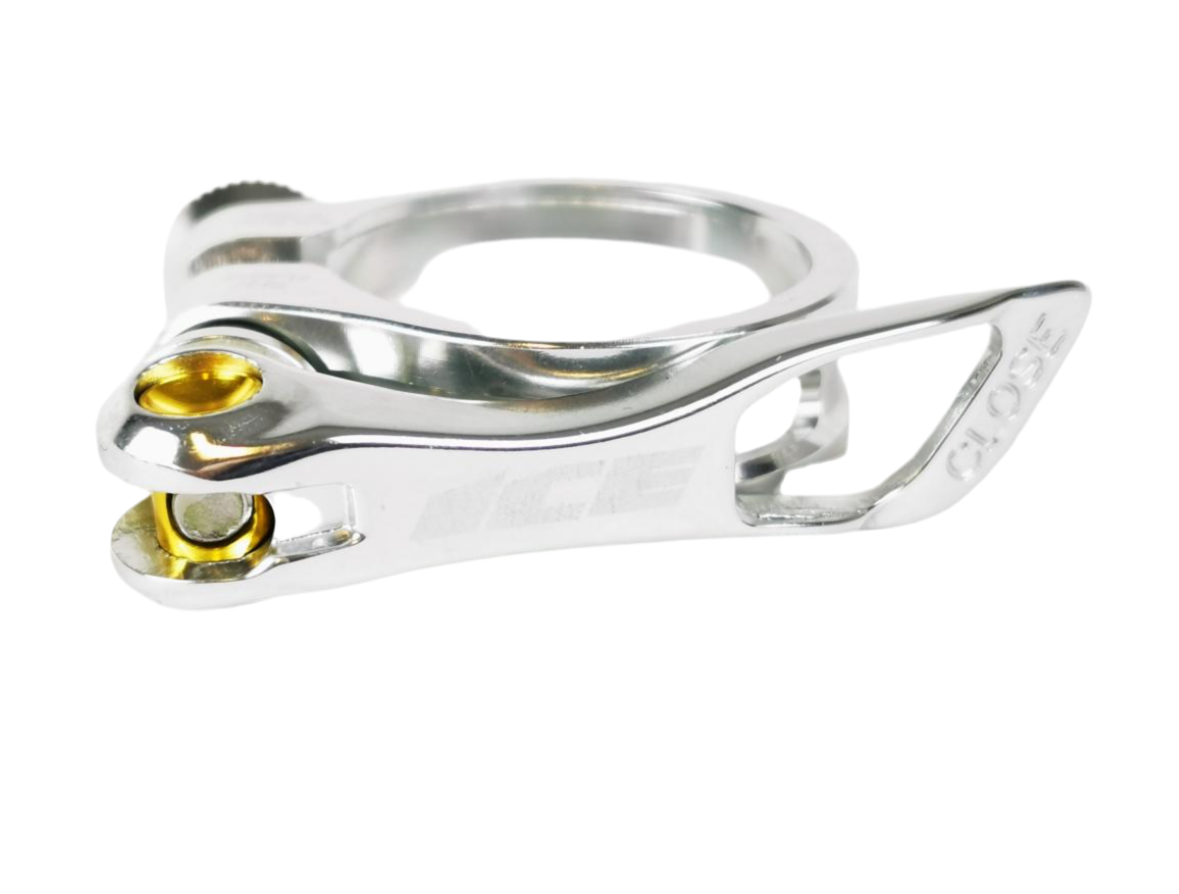 Collier de selle rapide ICE CLAMP Ø 31,8mm Silver