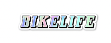 Sticker bikelife holographique V2