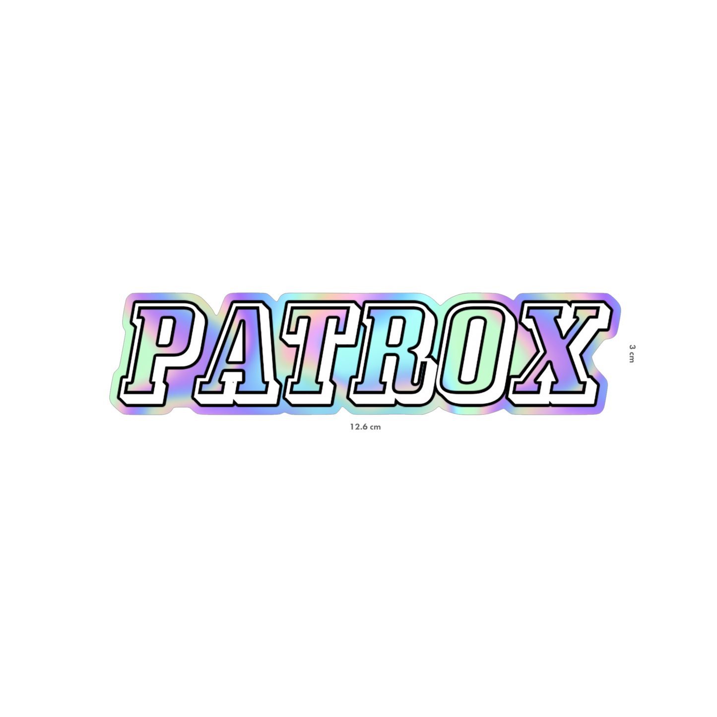 Sticker Patrox holographique