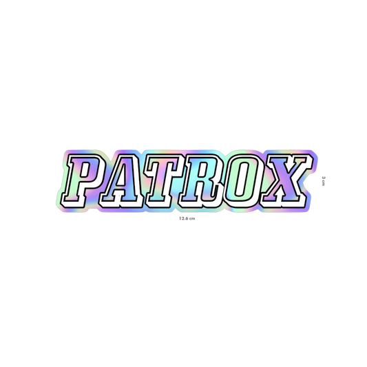 Sticker Patrox holographique