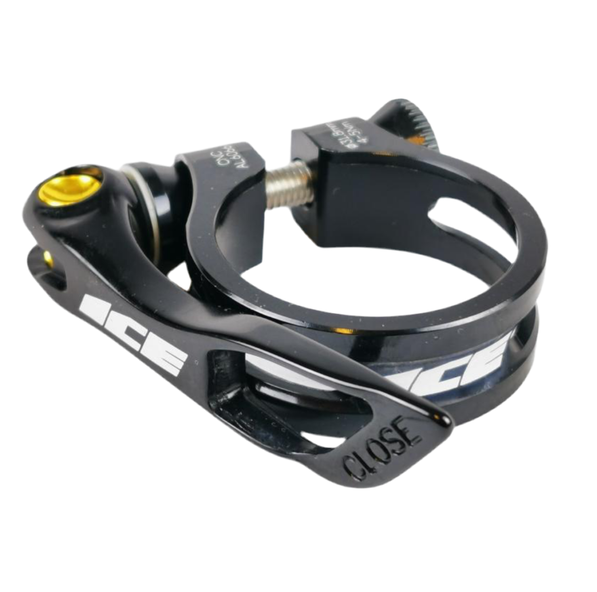 Collier de selle rapide ICE CLAMP Ø 31,8mm Noir