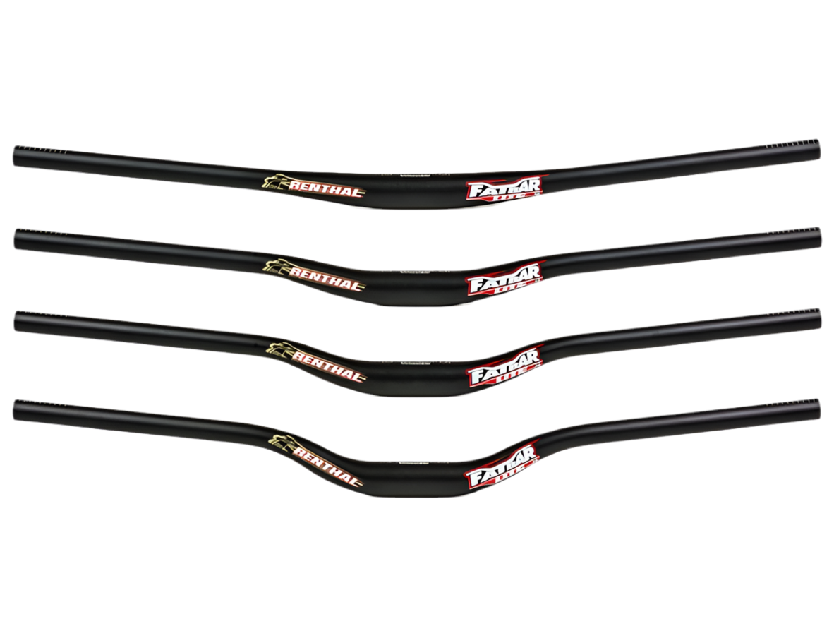 Guidon RENTHAL FATBAR LITE Alu Ø31.8mm 800 mm Noir