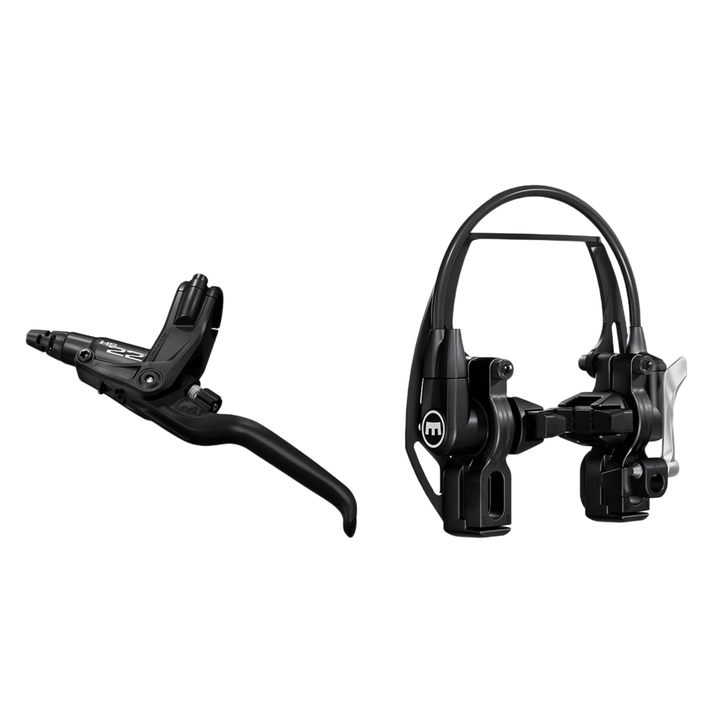 Magura Frein arrière à patins HS22 noir, levier 3 doigts, EVO2