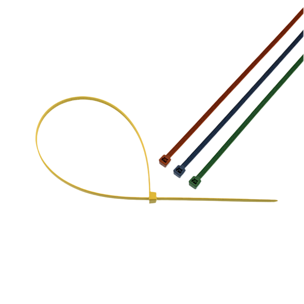 Lot de 4 colliers de serrage vélo – 10 cm