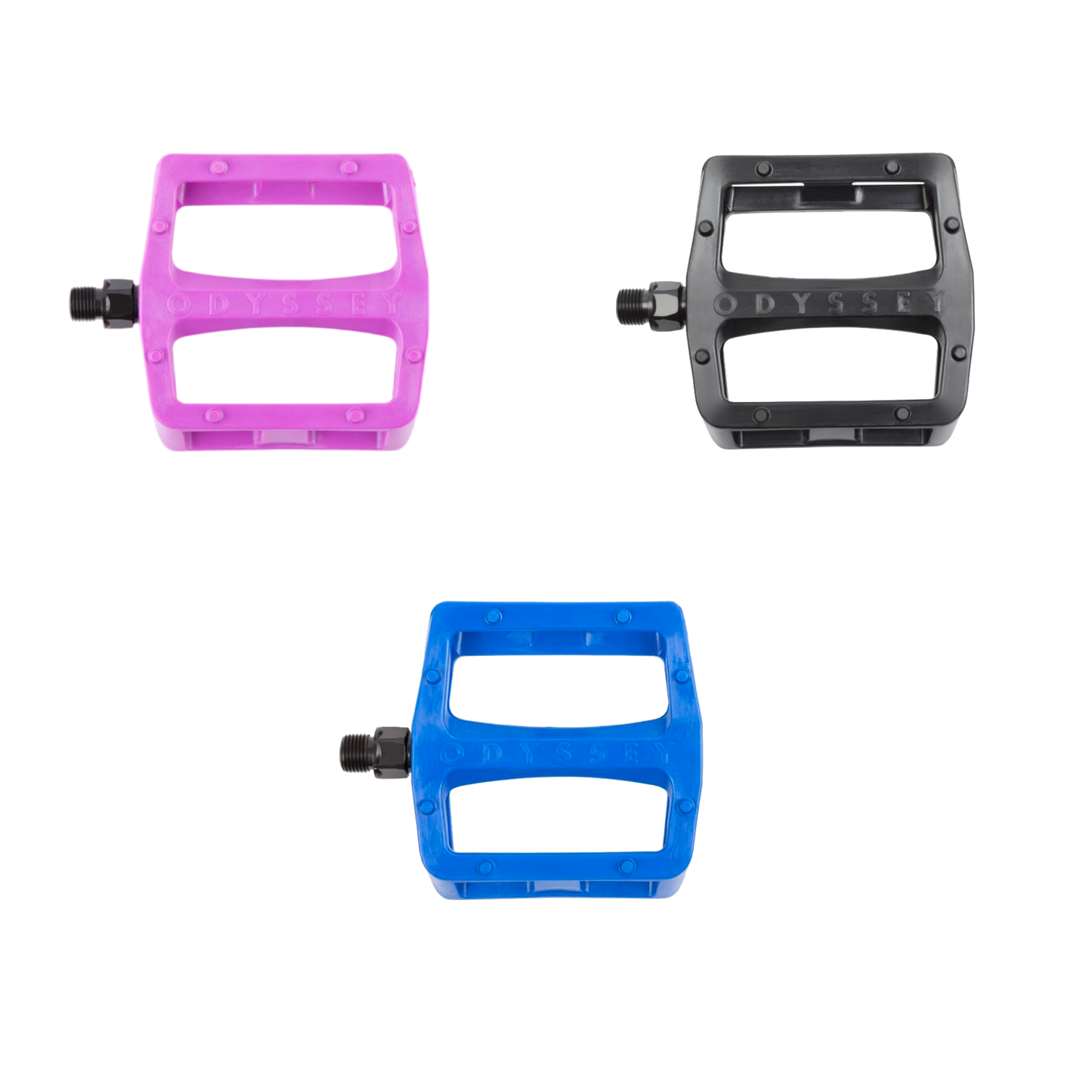PAIRE DE PEDALES ODYSSEY GRANDSTAND V2 PC