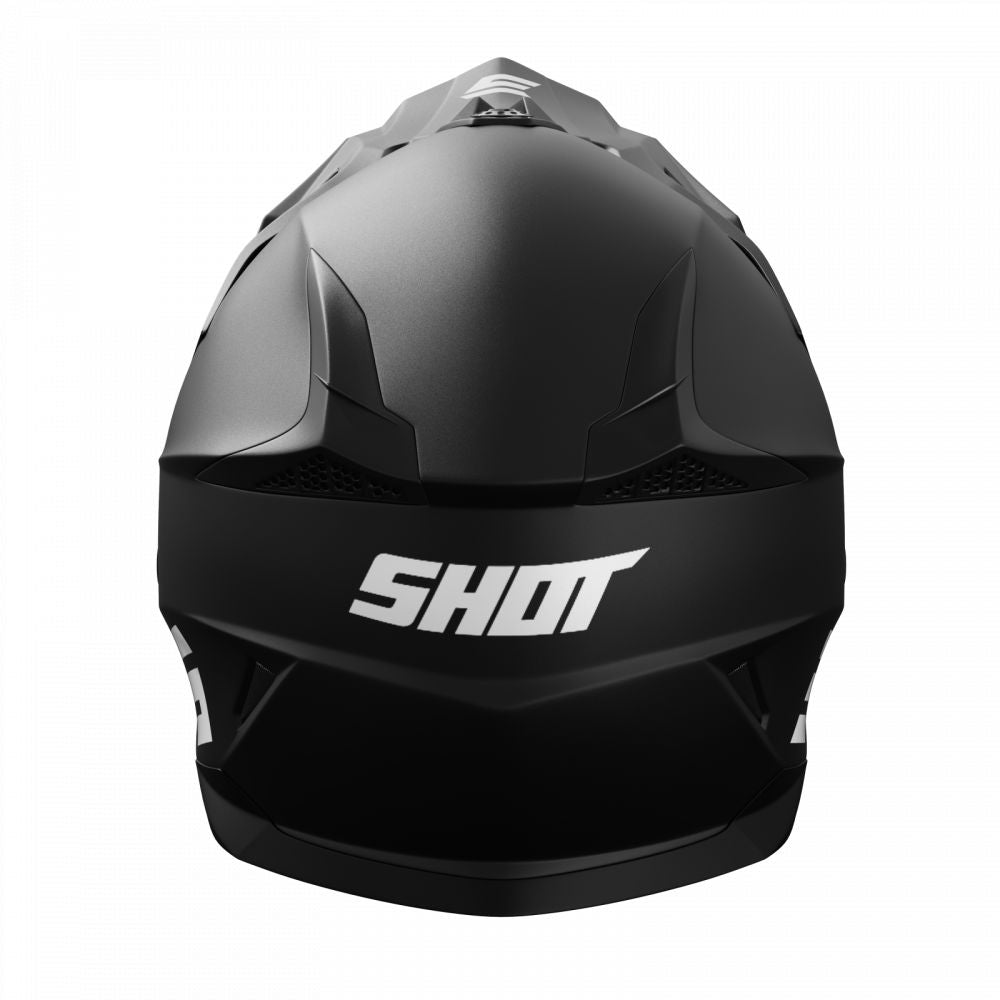 CASQUE SHOT PULSE KID - SOLID BLACK 2.0