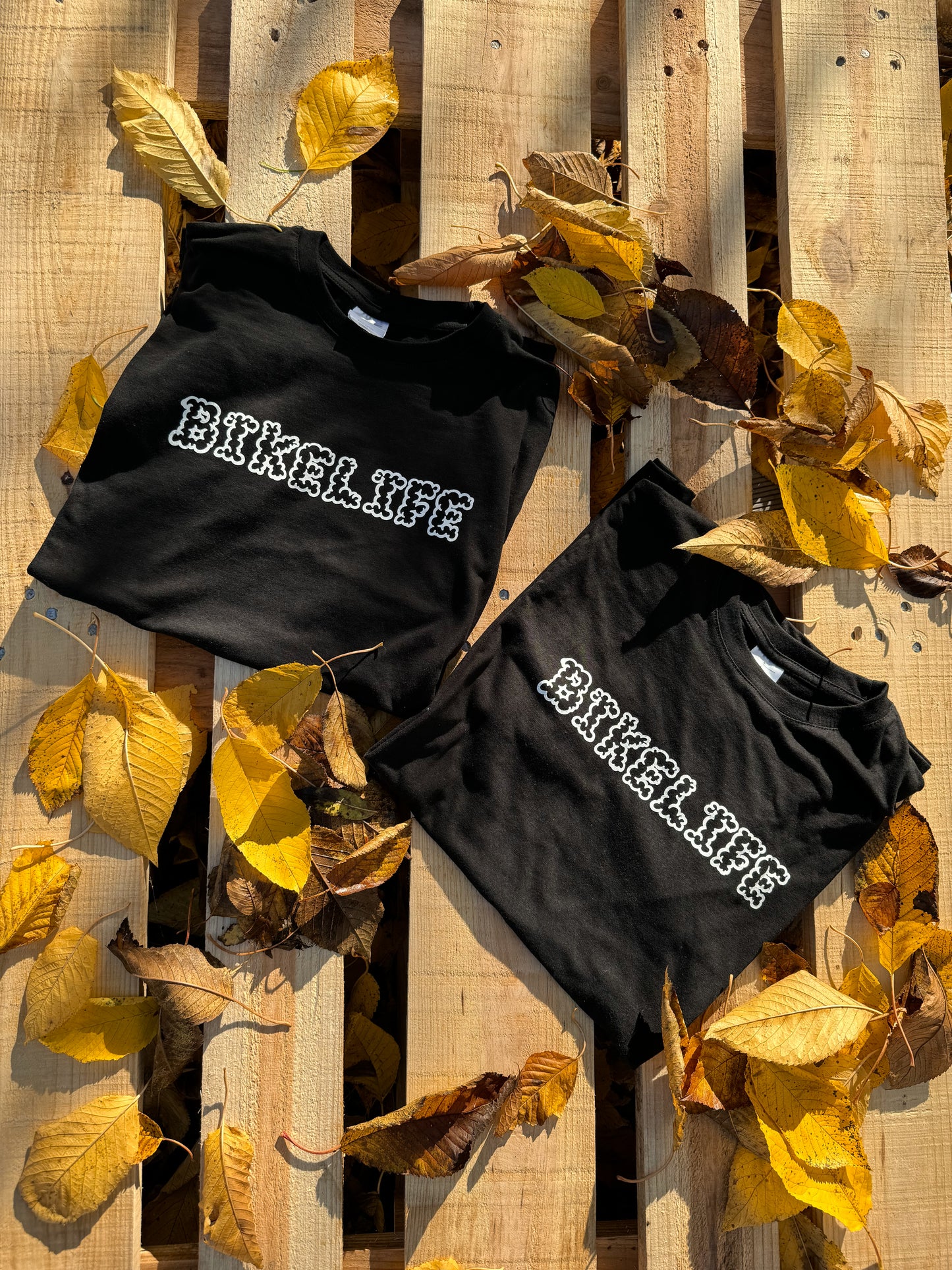 Tee-shirt logo BikeLife cloud édition noir