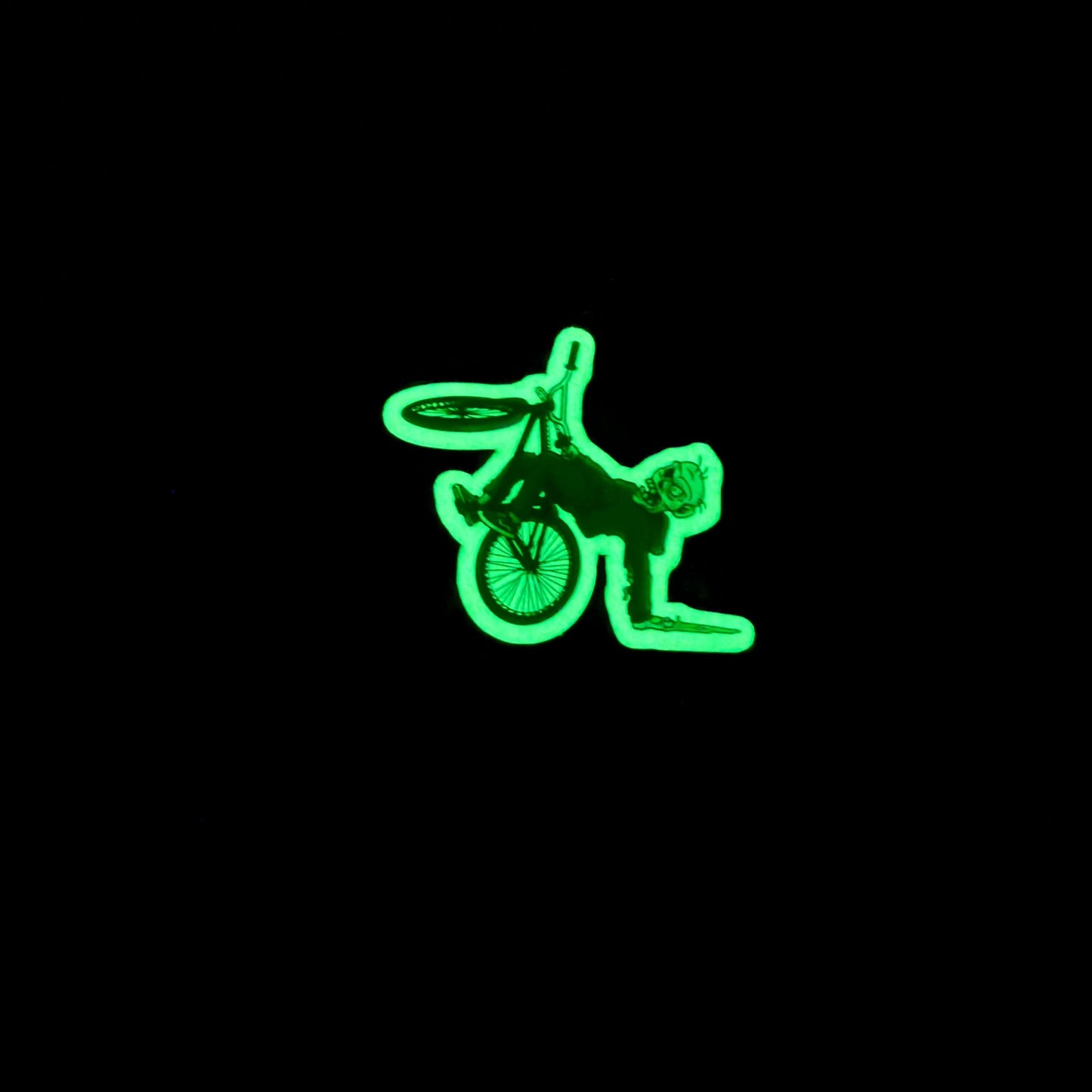 Sticker Halloween edition zombi phosphorescent