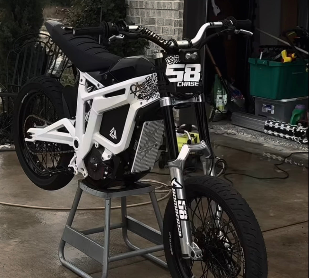 PLAQUE NUMERO CUSTOM ODI AVANT MOTO/SURRON