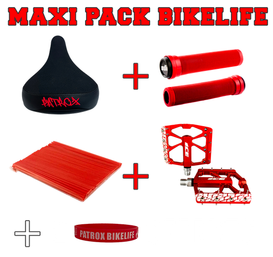 MAXI PACK BIKELIFE ROUGE