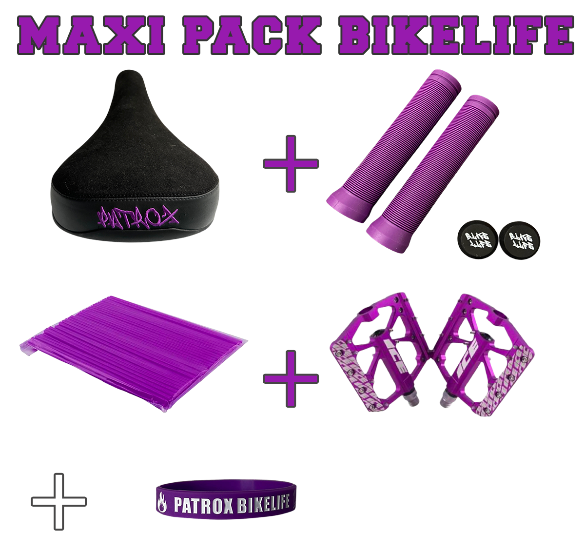 MAXI PACK BIKELIFE VIOLET