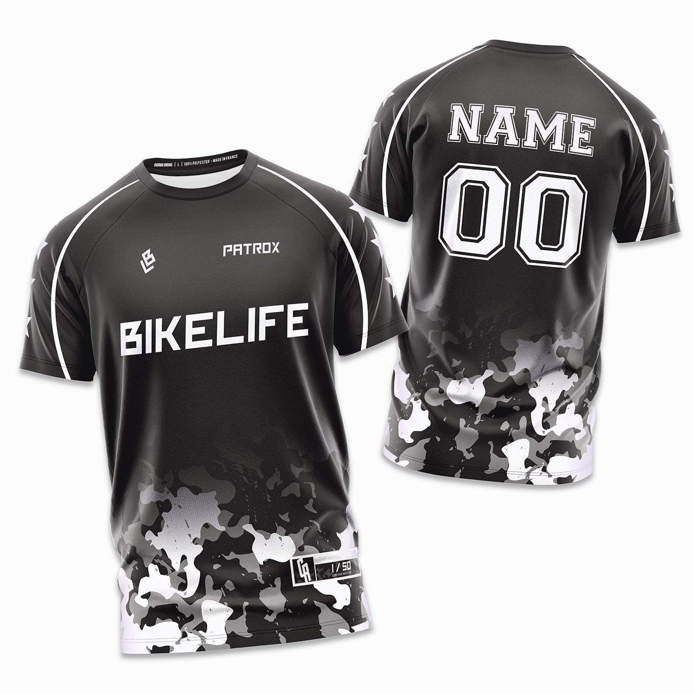 Tee Shirt BikeLife SPEEDTRY personnalisable