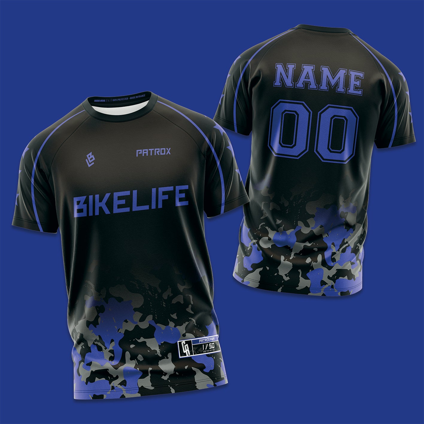 Tee Shirt BikeLife SPEEDTRY personnalisable