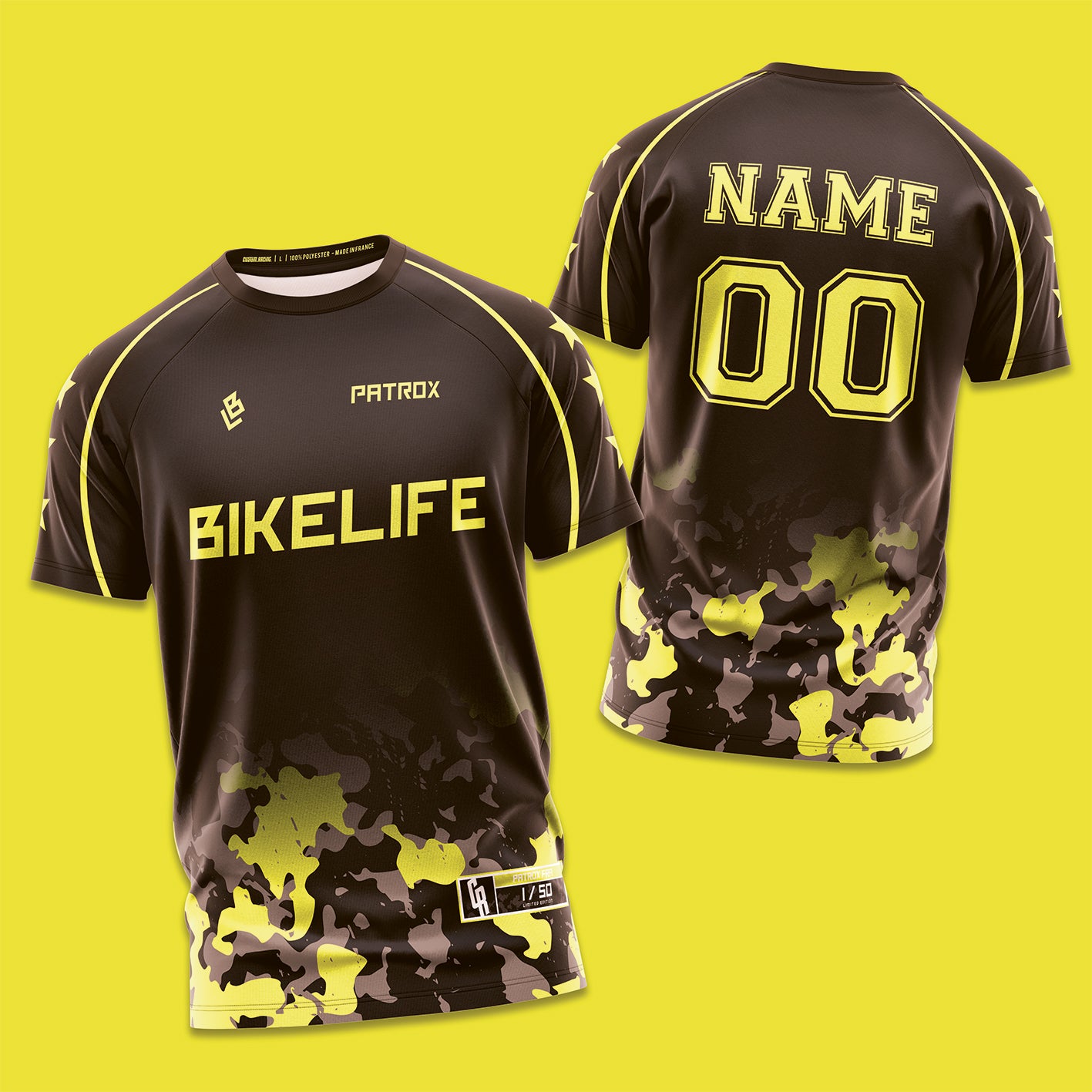 Tee Shirt BikeLife SPEEDTRY personnalisable