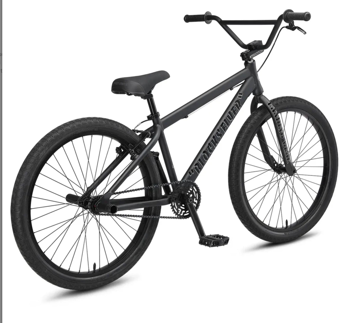 SEBikes Blocks Flyer 2025 Matte Black 26’’