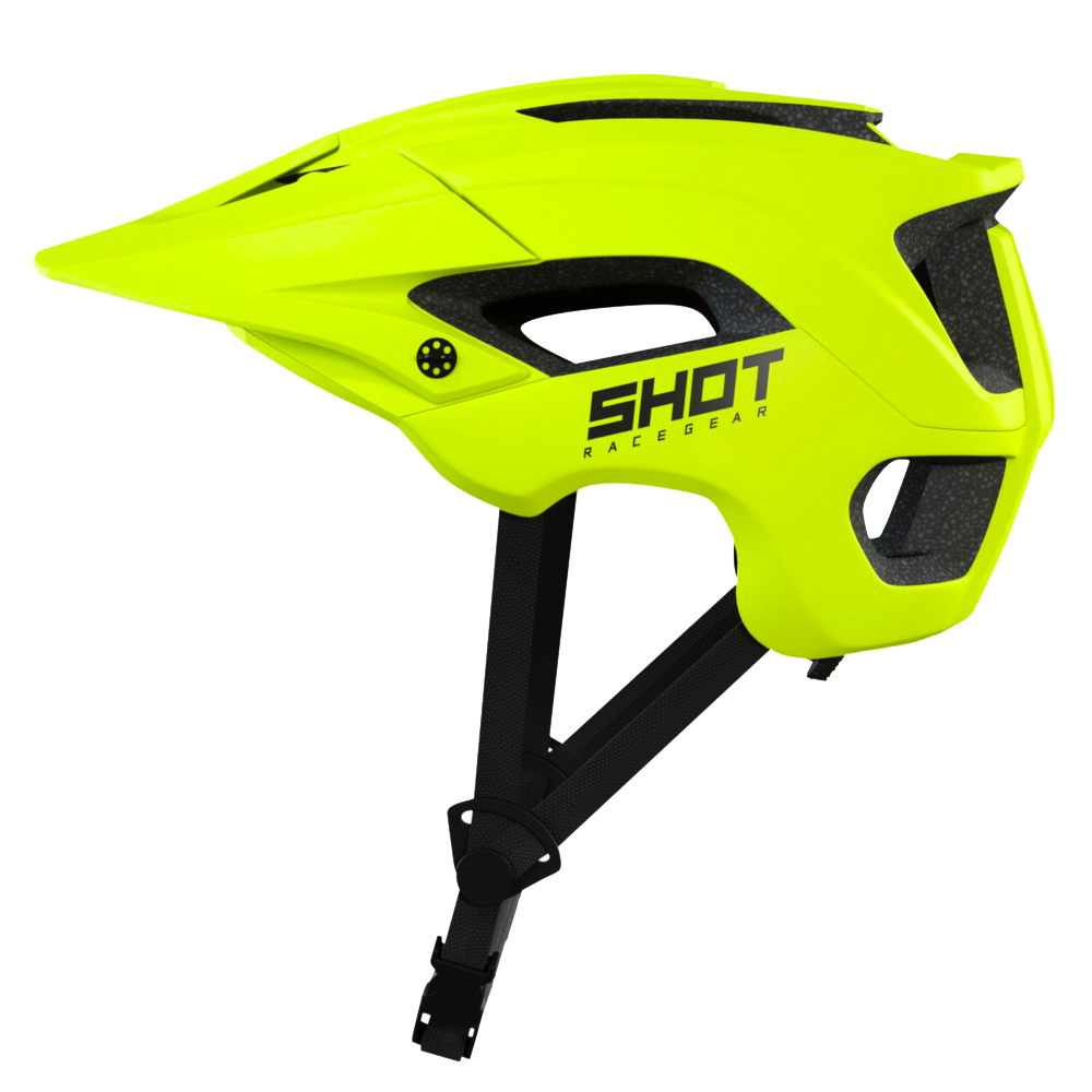 CASQUE SHOT CLIMB JAUNE FLUO MATT
