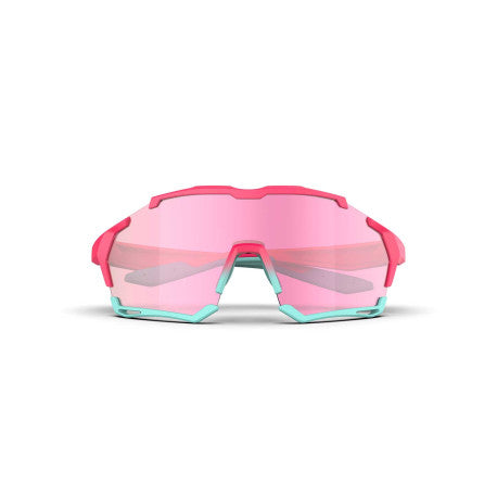 Lunettes Versatiler - VS002 - rose/vert - écran rose miroir