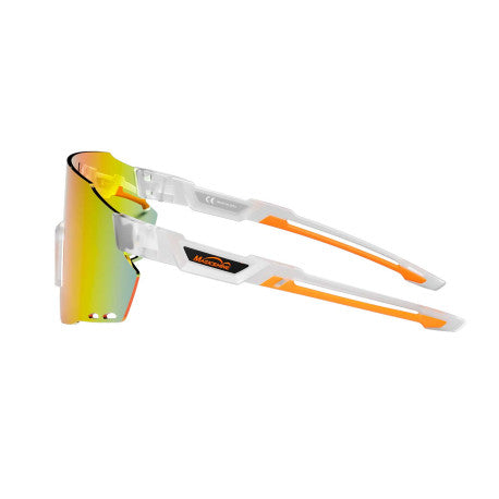 Lunettes WindBreaker - transparent/orange + écran orange
