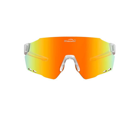 Lunettes WindBreaker - transparent/orange + écran orange