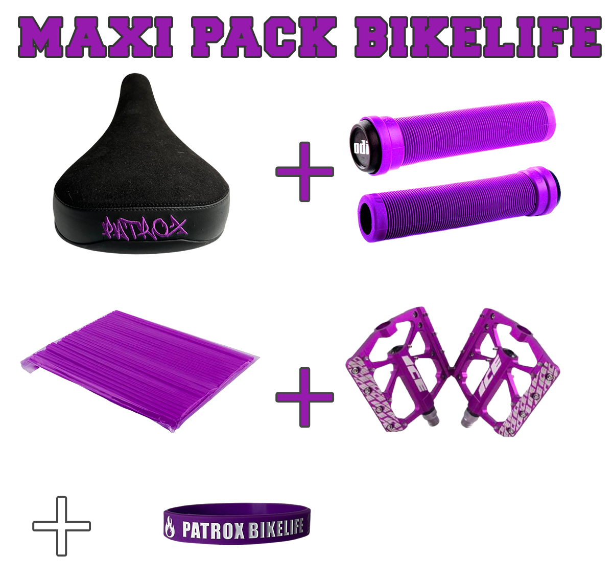 MAXI PACK BIKELIFE VIOLET