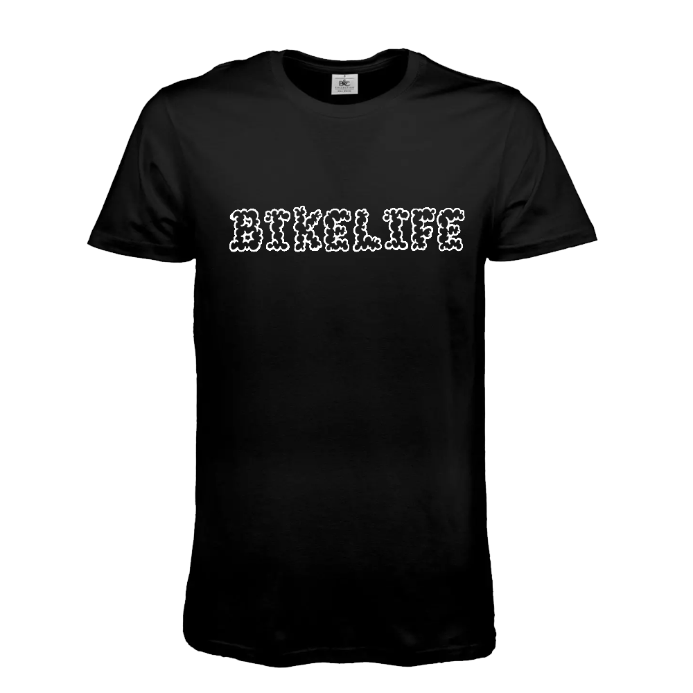 Tee-shirt logo BikeLife cloud édition noir
