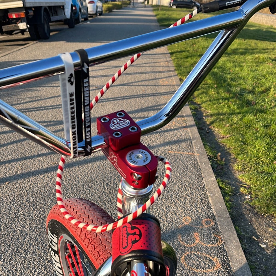 Gaine de frein vélo Bike Life "LE BICOLORE" 200cm