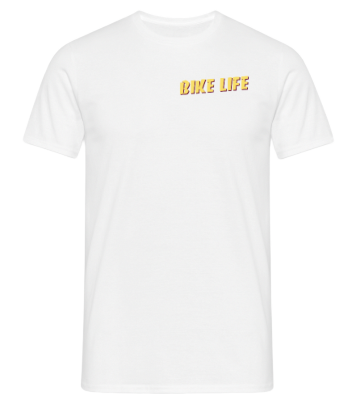 Tee-shirt BIKELIFE bavette sunset summer édition