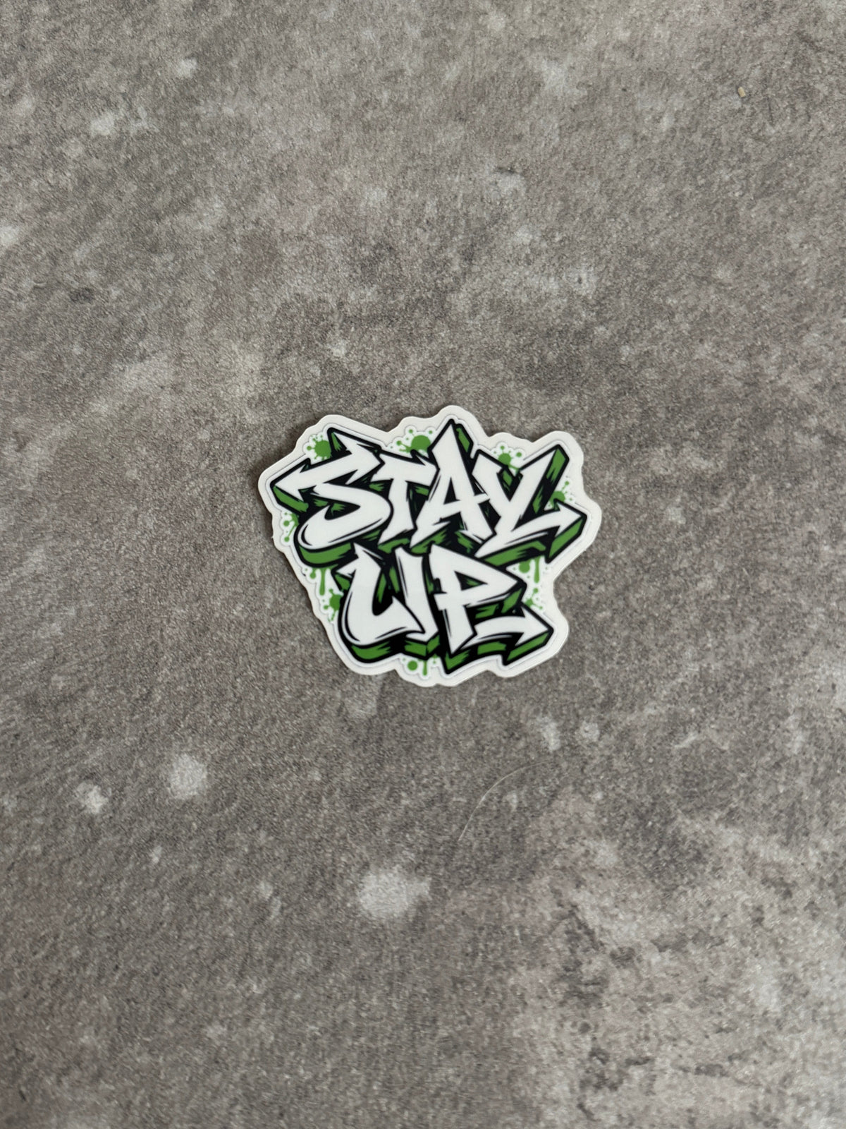STICKERS STAY UP – TAG VERT EDITION LIMITÉE