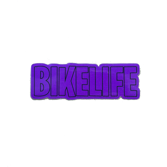 Sticker bikelife couleur
