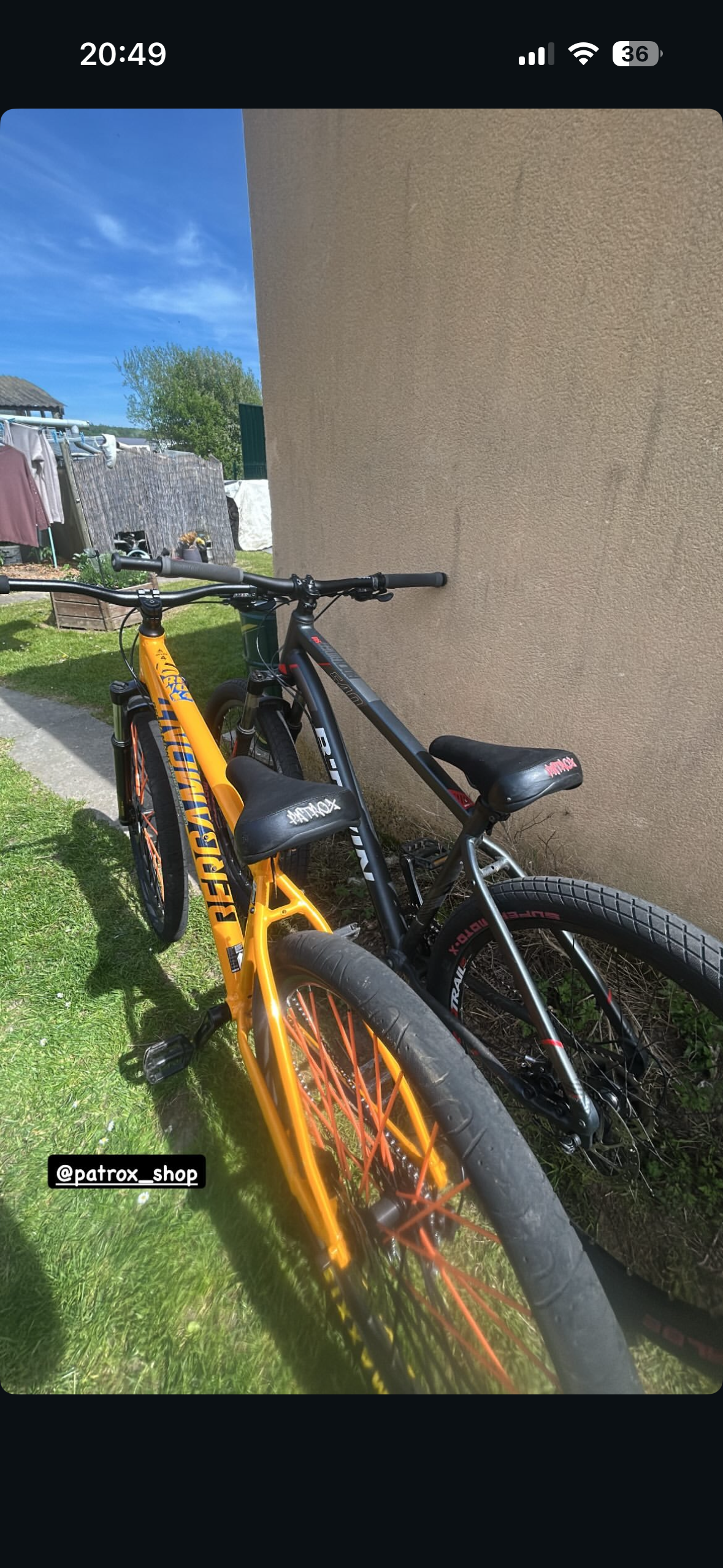 SELLE PATROX NOIRE ET ROSE EDITION BIKELIFE