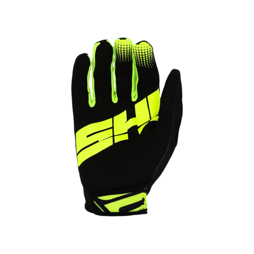 GANTS SHOT BMX ROGUE ULTRALIGHT BLACK NEON YELLOW