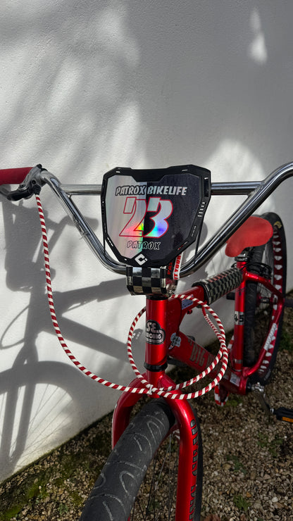 PLAQUE NUMERO CUSTOM ODI AVANT VTT, BMX CRUISER