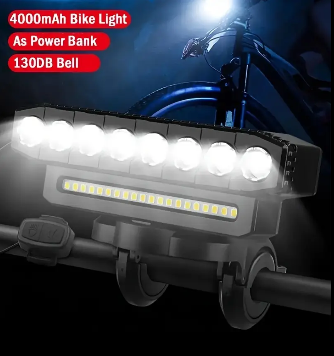 Lumière Puissante pour vélo frontale