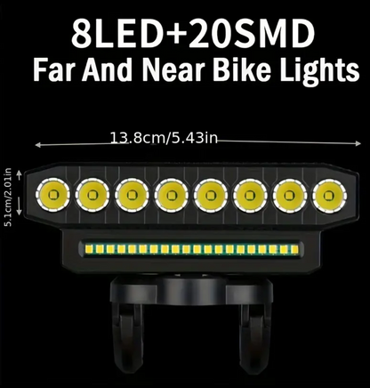 Lumière Puissante pour vélo frontale