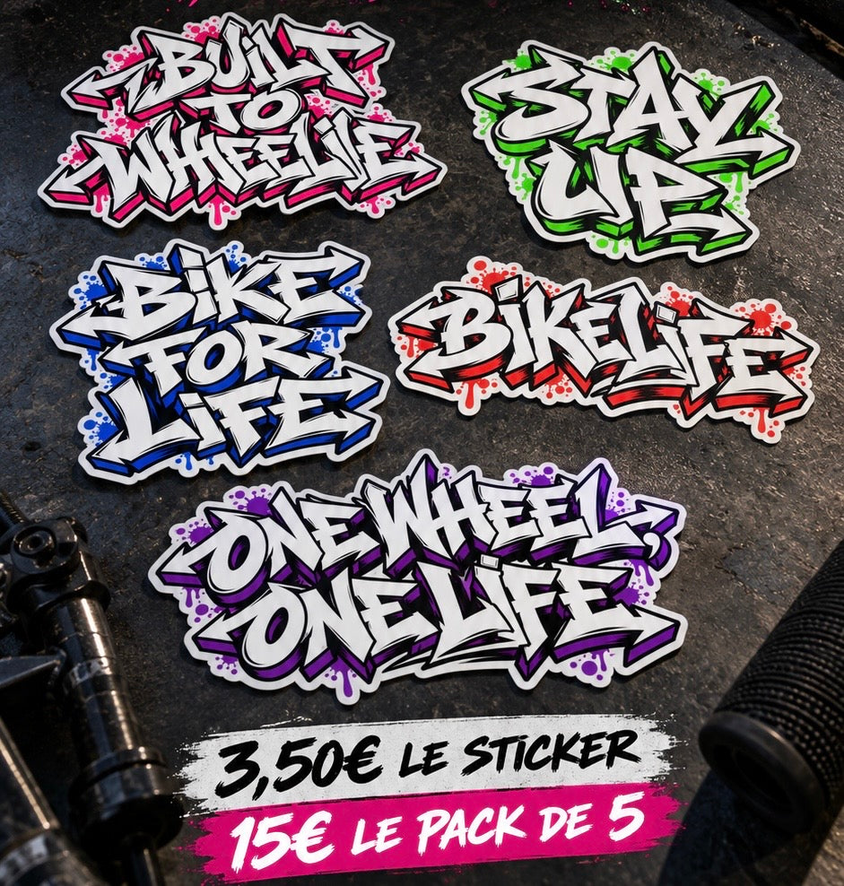 PACK 5 STICKERS – TAG EDITION LIMITÉE