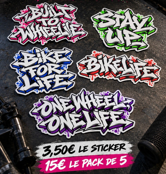 PACK 5 STICKERS – TAG EDITION LIMITÉE