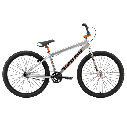 SEBikes Blocks Flyer 2026 ICED OUT SILVER 26’’