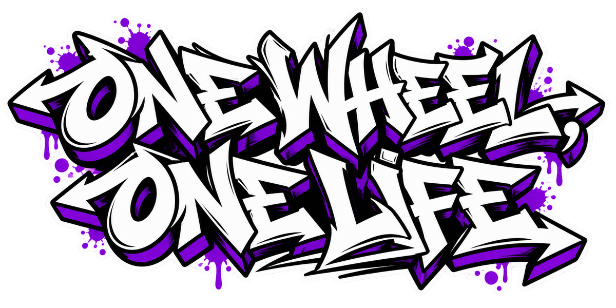 STICKERS ONEWHEEL ONE LIFE – TAG VIOLET EDITION LIMITÉE