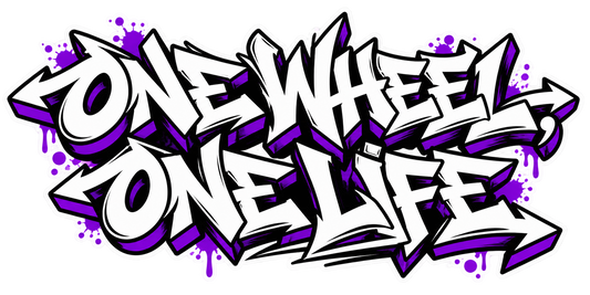 STICKERS ONEWHEEL ONE LIFE – TAG VIOLET EDITION LIMITÉE